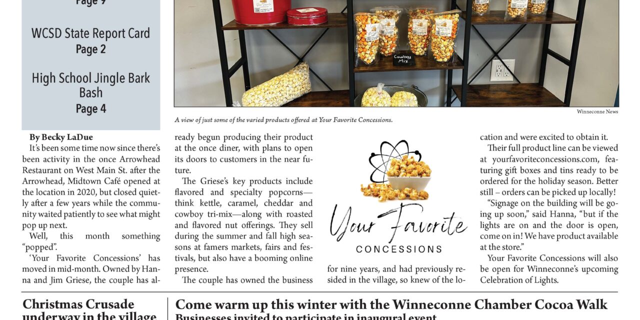 November 27, 2024 Winneconne News